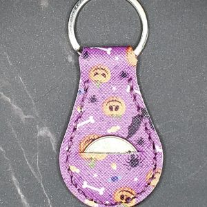 Halloween Quarter Keyfobs - Purple Pumpkin