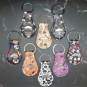 Halloween Quarter Keyfobs